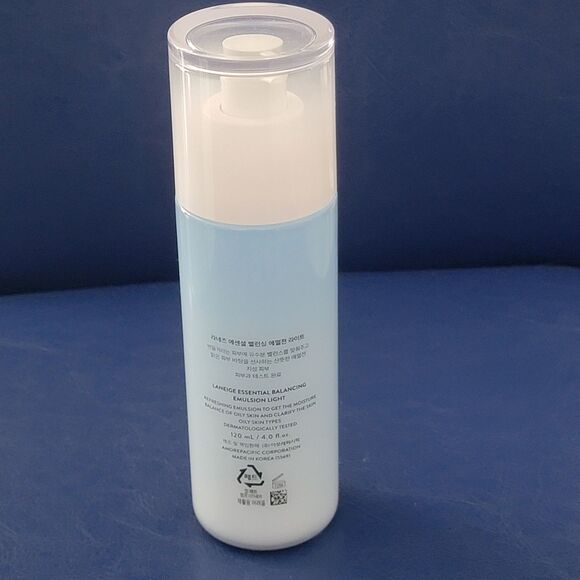Laneige Essential Balancing Emulsion Light 4 oz / 120 ml NEW Exp 08/26 - Picture 5 of 10